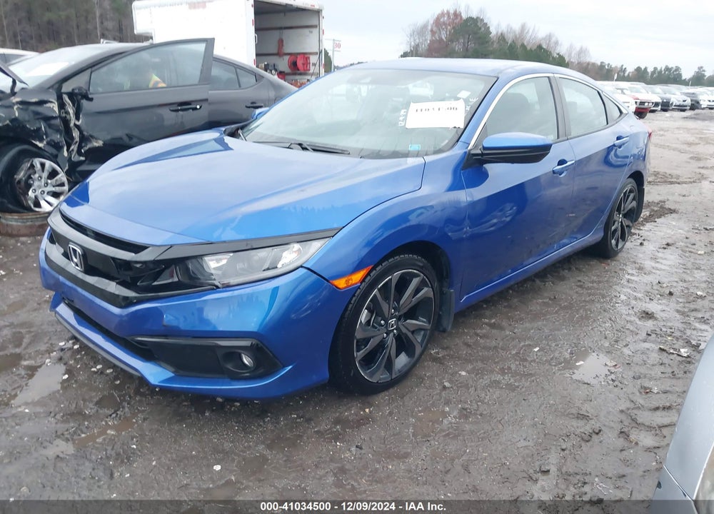 2021 HONDA CIVIC VIN: 2HGFC2F86MH549330