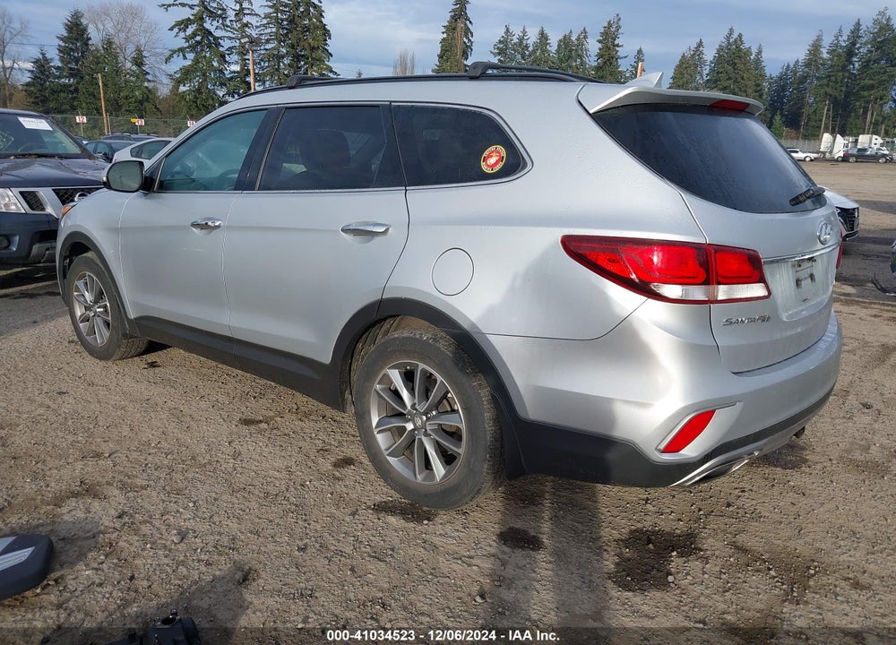 2017 HYUNDAI SANTA FE LIMITED VIN: KM8SNDHF2HU195030