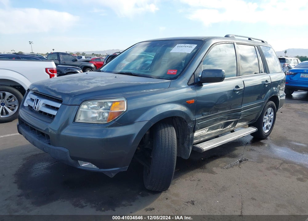 2006 HONDA PILOT EX VIN: 5FNYF28486B036484