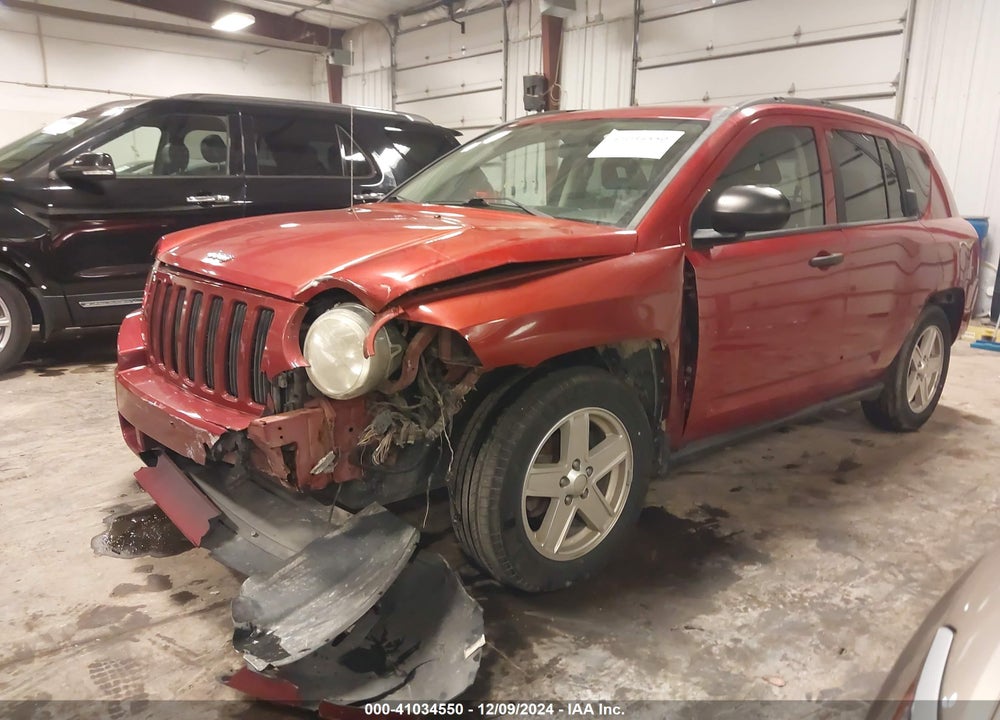 2008 JEEP COMPASS SPORT VIN: 1J8FT47W48D537485