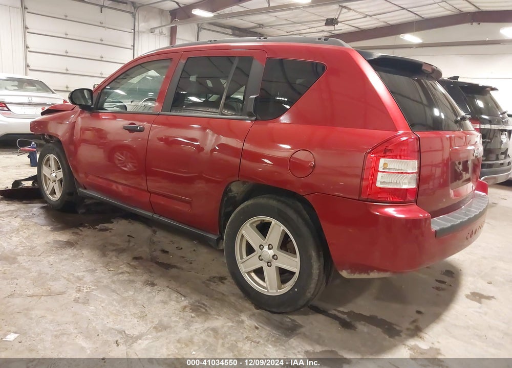 2008 JEEP COMPASS SPORT VIN: 1J8FT47W48D537485