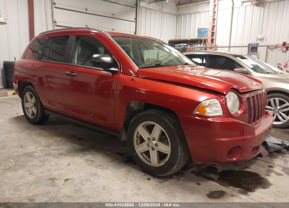 2008 JEEP COMPASS SPORT VIN: 1J8FT47W48D537485