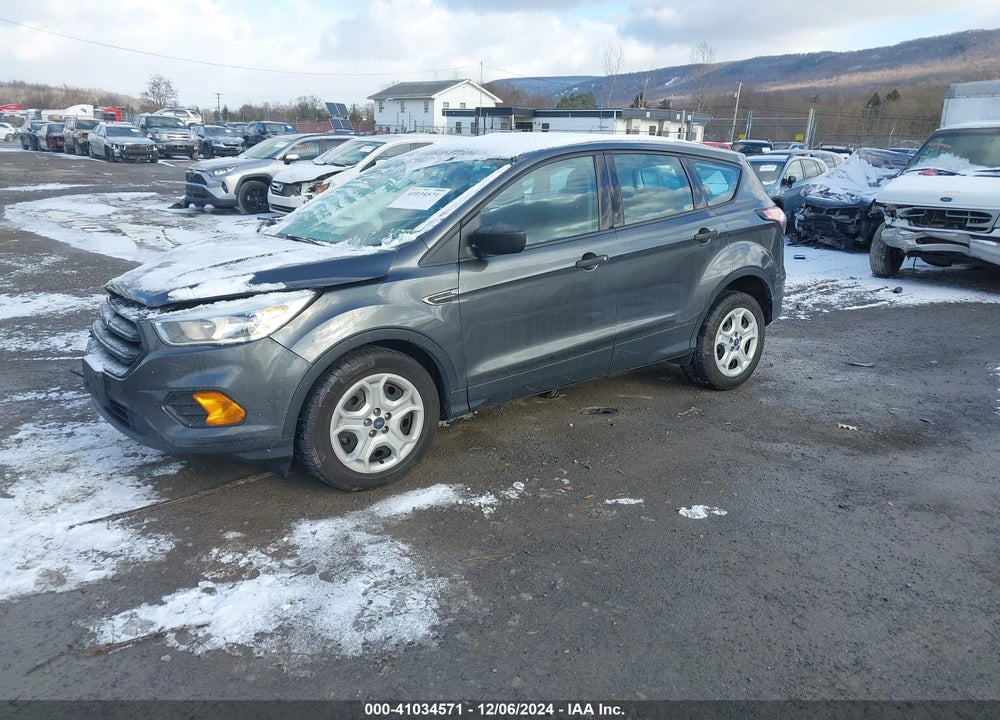 2017 FORD ESCAPE S VIN: 1FMCU0F70HUC01354