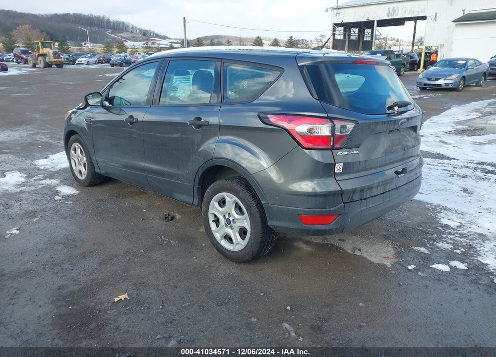 2017 FORD ESCAPE S VIN: 1FMCU0F70HUC01354