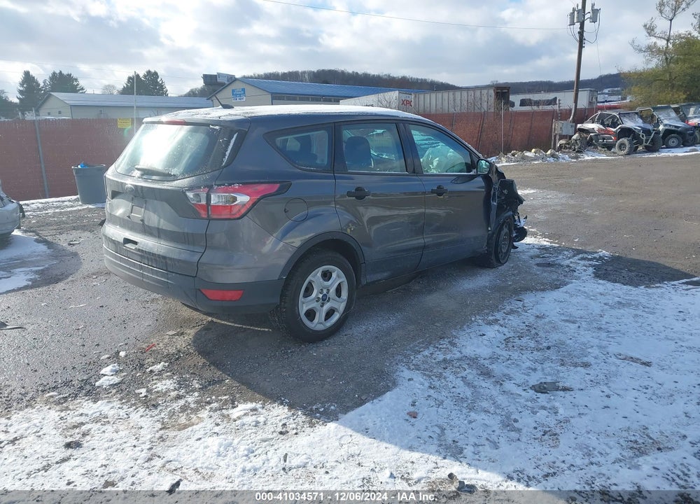 2017 FORD ESCAPE S VIN: 1FMCU0F70HUC01354