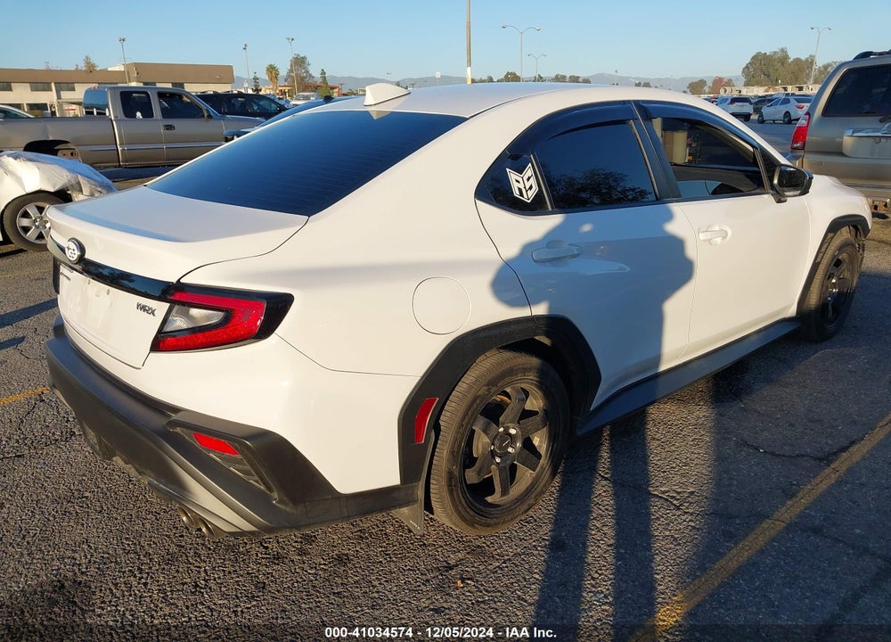 2022 SUBARU WRX VIN: JF1VBAB61N8016472