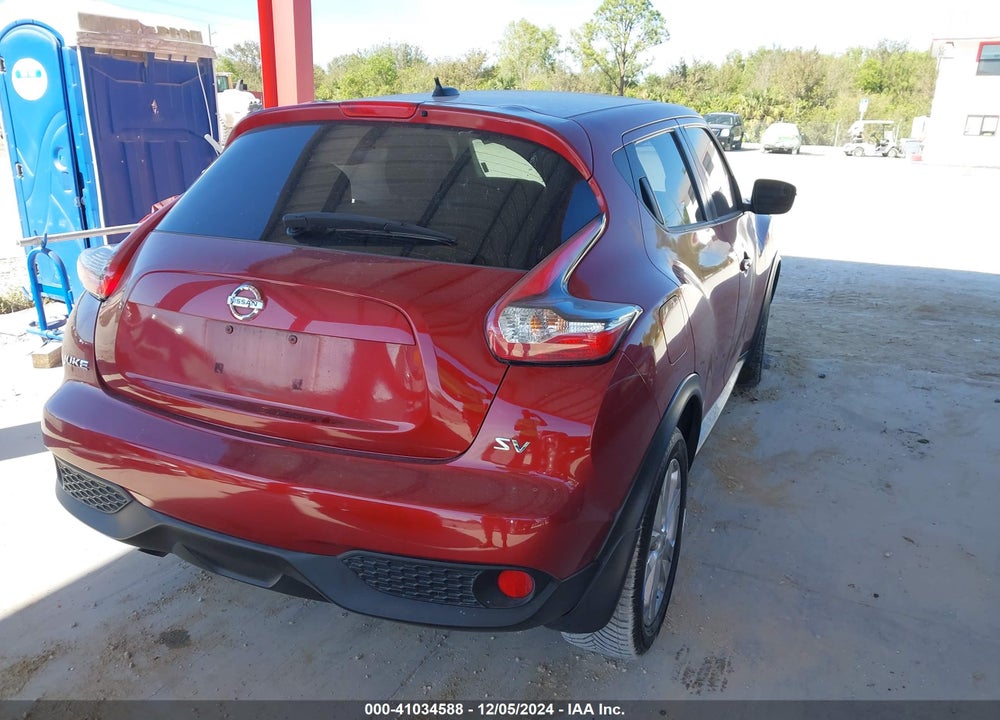 2015 NISSAN JUKE SV VIN: JN8AF5MR3FT502182