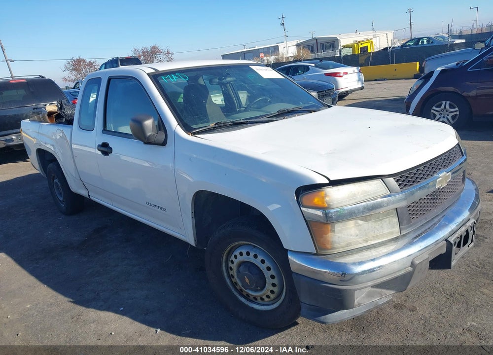 2004 CHEVROLET COLORADO VIN: 1GCCS198448185196