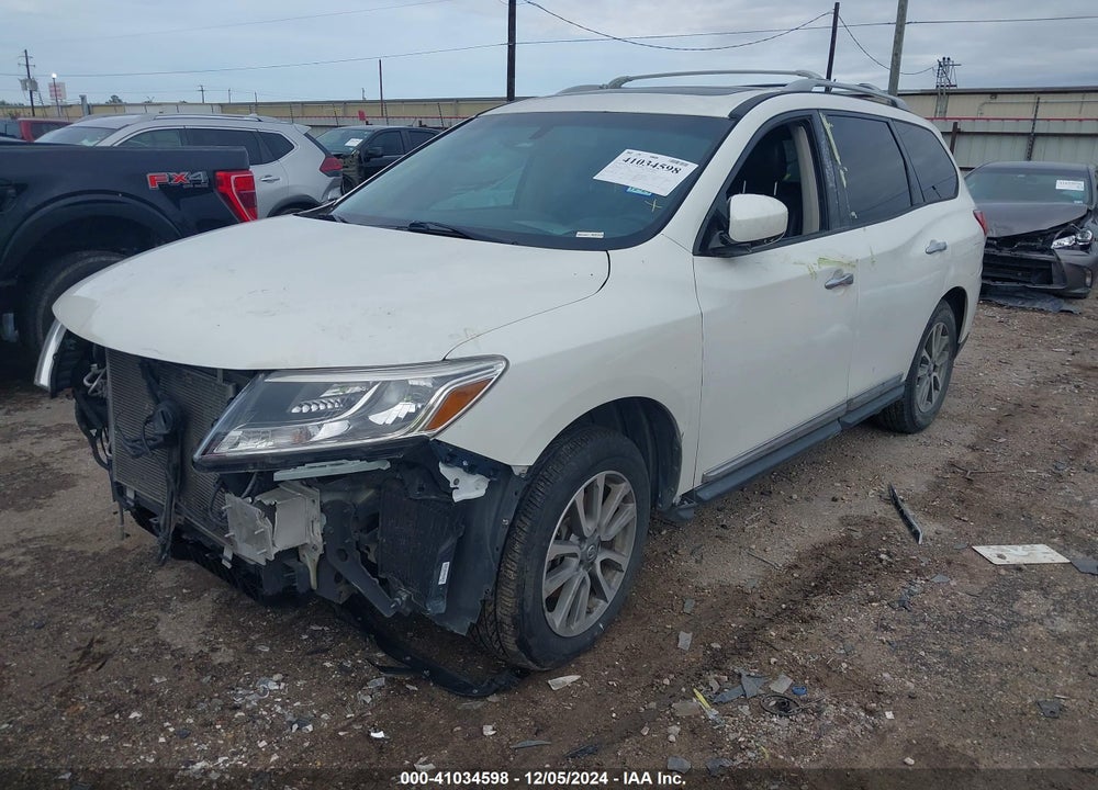 2013 NISSAN PATHFINDER SL VIN: 5N1AR2MN4DC612584