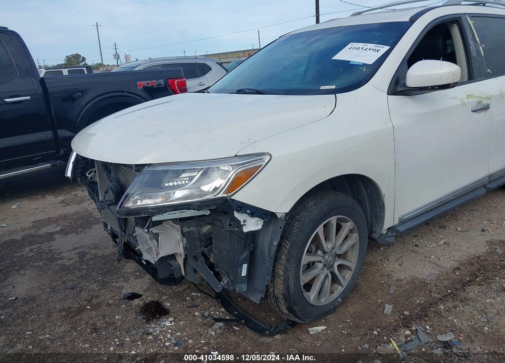 2013 NISSAN PATHFINDER SL VIN: 5N1AR2MN4DC612584