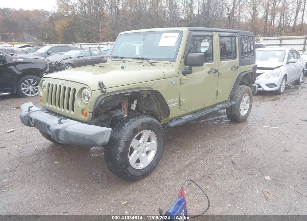 2013 JEEP WRANGLER UNLIMITED SPORT VIN: 1C4HJWDG6DL530567