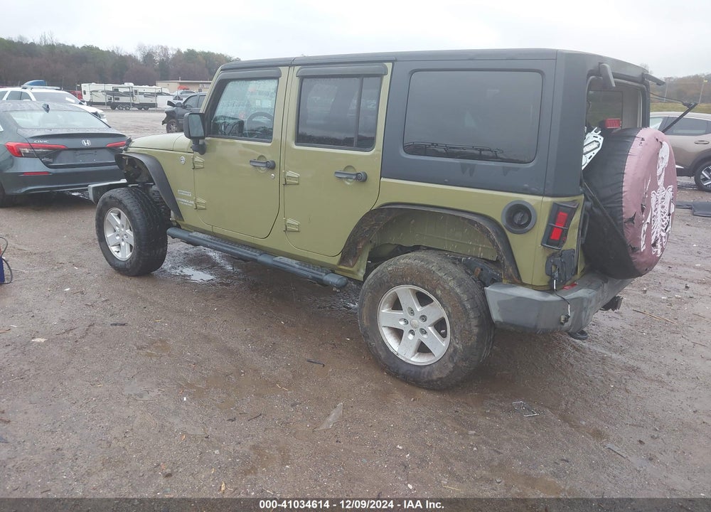 2013 JEEP WRANGLER UNLIMITED SPORT VIN: 1C4HJWDG6DL530567