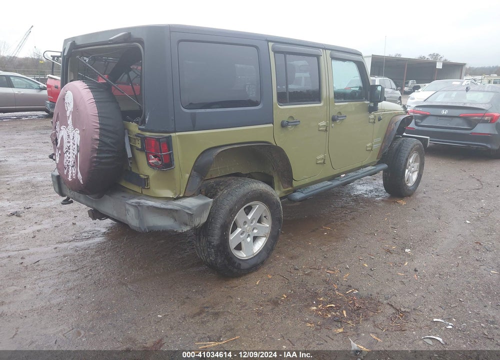 2013 JEEP WRANGLER UNLIMITED SPORT VIN: 1C4HJWDG6DL530567