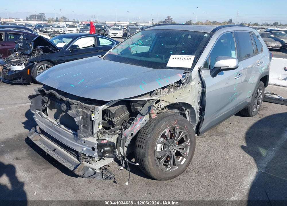 2022 TOYOTA RAV4 HYBRID XLE PREMIUM VIN: 2T3B6RFV6NW037538