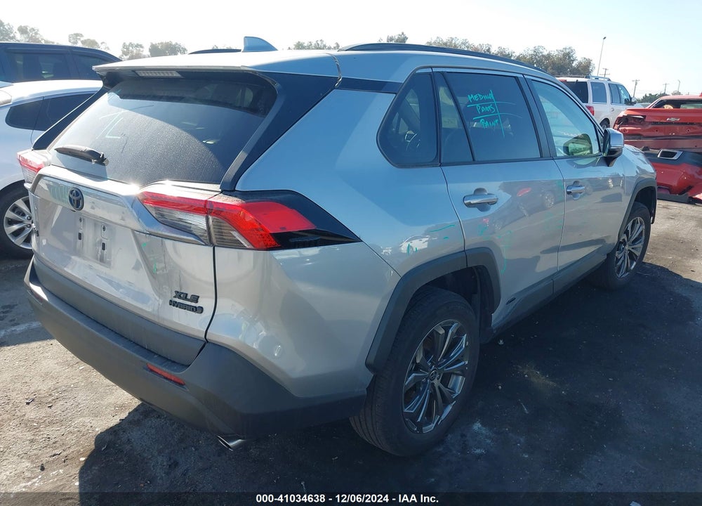 2022 TOYOTA RAV4 HYBRID XLE PREMIUM VIN: 2T3B6RFV6NW037538
