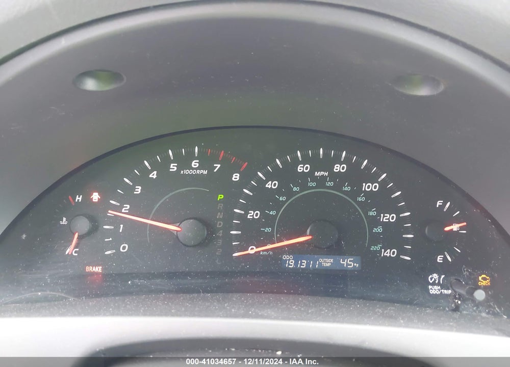 2009 TOYOTA CAMRY LE VIN: 4T1BE46K39U874497