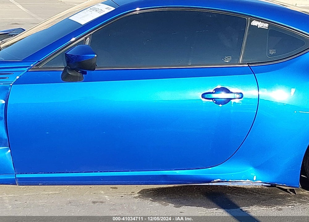 2018 SUBARU BRZ VIN: JF1ZCAC13J9603794
