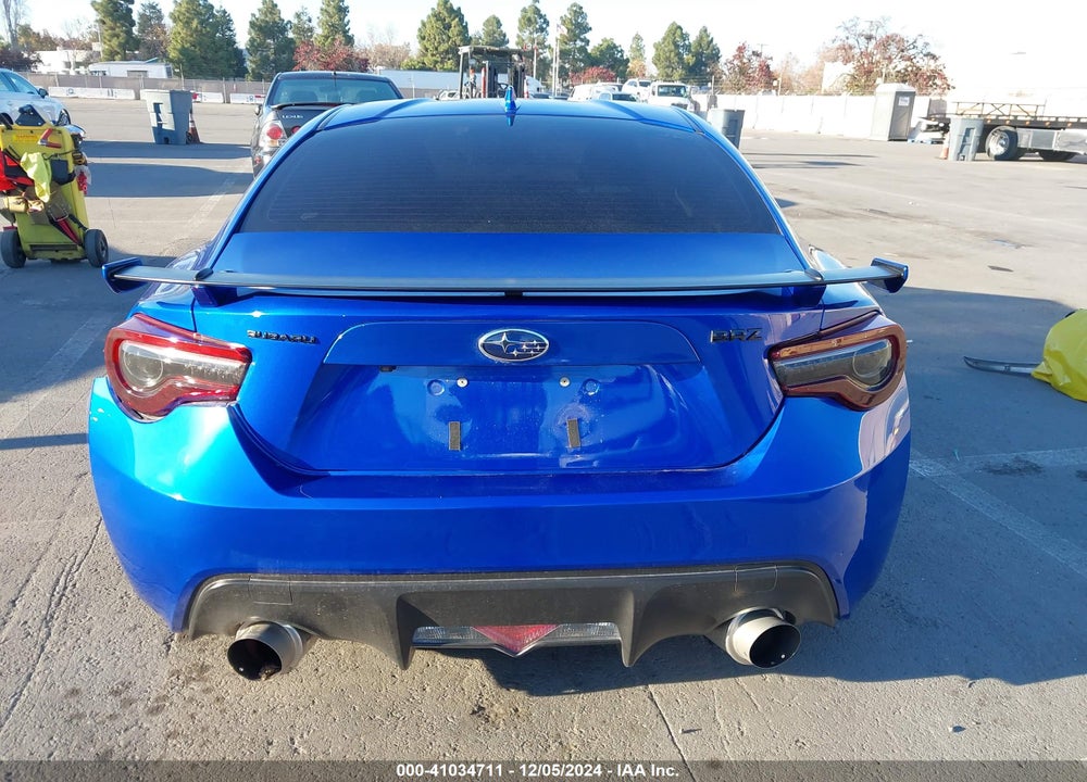 2018 SUBARU BRZ VIN: JF1ZCAC13J9603794