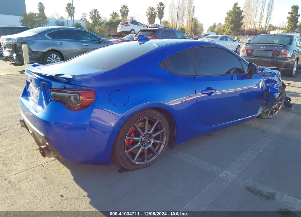 2018 SUBARU BRZ VIN: JF1ZCAC13J9603794