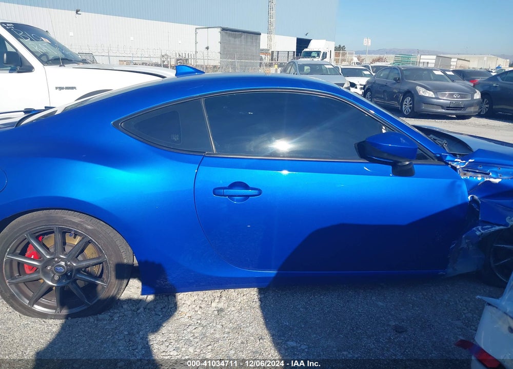 2018 SUBARU BRZ VIN: JF1ZCAC13J9603794