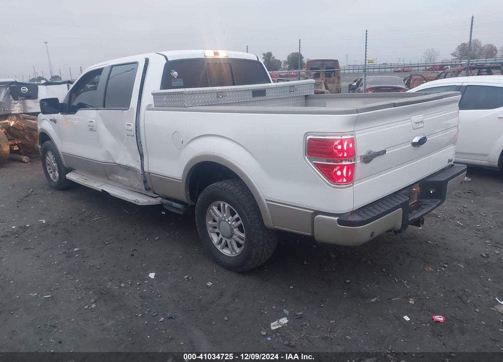 2010 FORD F-150 FX4/HARLEY-DAVIDSON/KING RANCH/LARIAT/PLATINUM/XL/XLT VIN: 1FTFW1EV6AKB69271