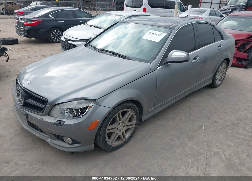 2008 MERCEDES-BENZ C 350 SPORT VIN: WDDGF56X48F047576