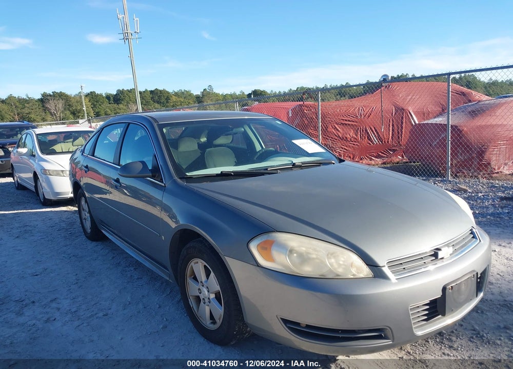 2009 CHEVROLET IMPALA LT VIN: 2G1WT57N491105442