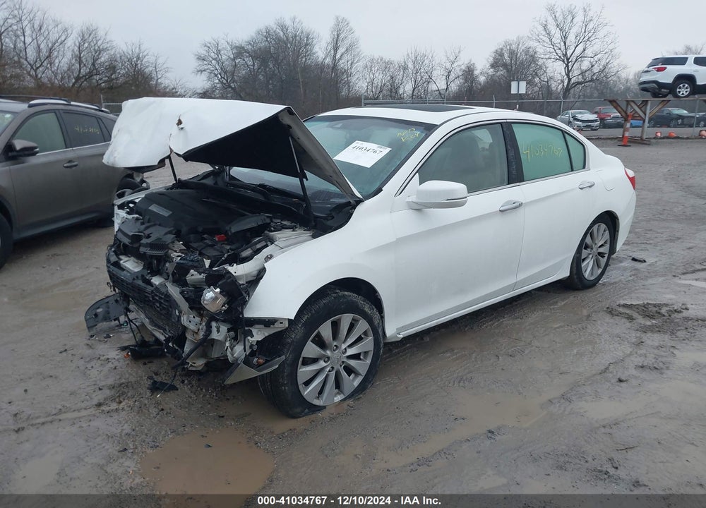 2013 HONDA ACCORD EX-L V-6 VIN: 1HGCR3F8XDA043831