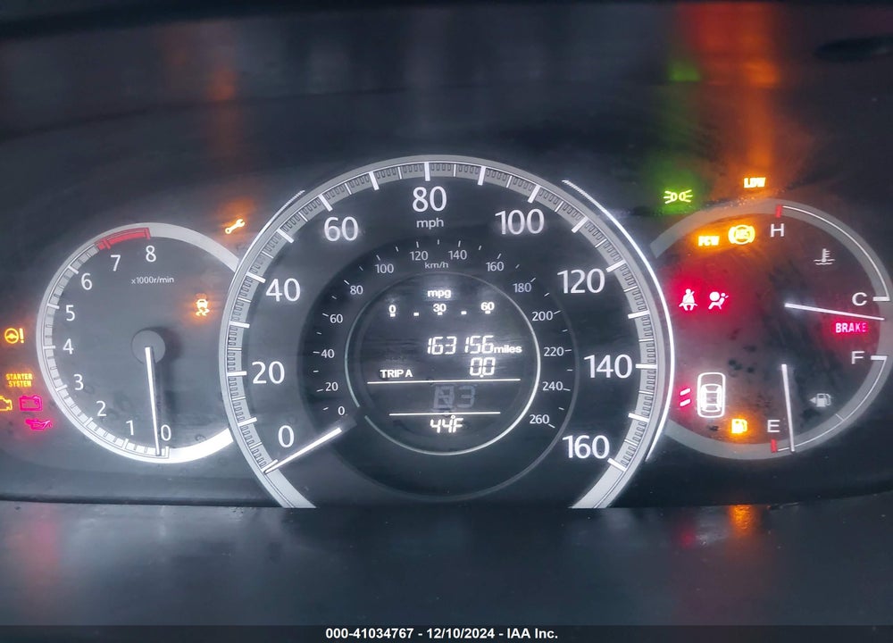 2013 HONDA ACCORD EX-L V-6 VIN: 1HGCR3F8XDA043831