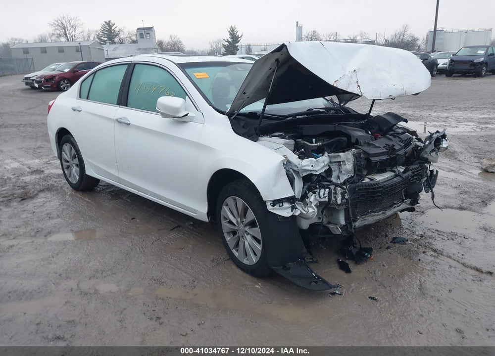 2013 HONDA ACCORD EX-L V-6 VIN: 1HGCR3F8XDA043831