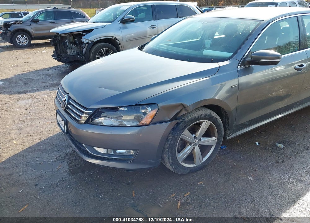 2015 VOLKSWAGEN PASSAT 1.8T LIMITED EDITION VIN: 1VWAT7A35FC122886