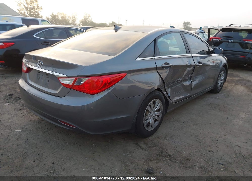2012 HYUNDAI SONATA GLS VIN: 5NPEB4AC2CH364122