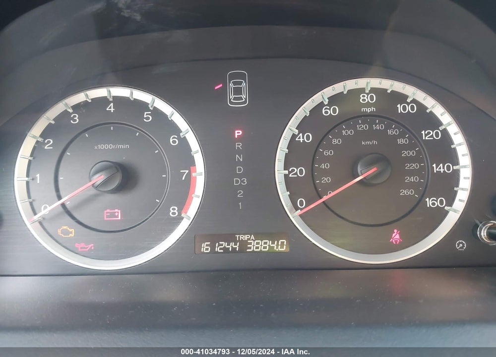 2012 HONDA ACCORD 2.4 LX VIN: 1HGCP2F38CA225630