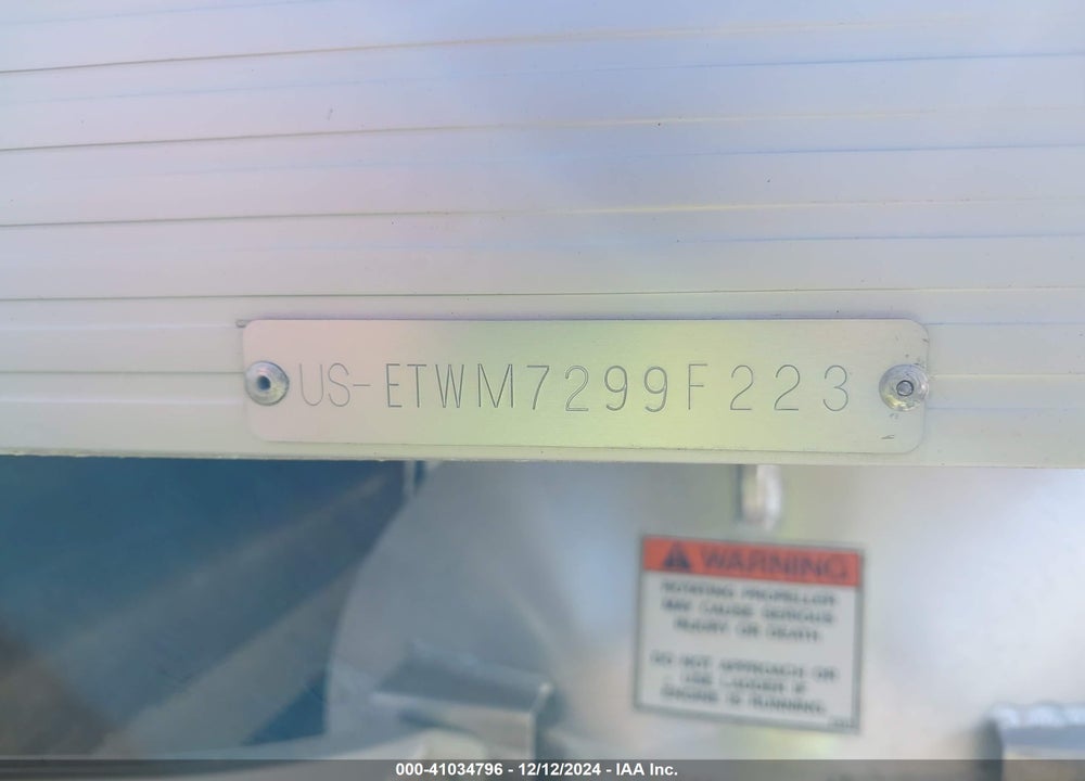 2023 BENNINGTON OTHER VIN: ETWM7299F223