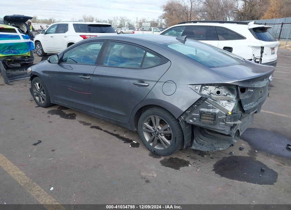 2018 HYUNDAI ELANTRA SEL VIN: 5NPD84LFXJH288454