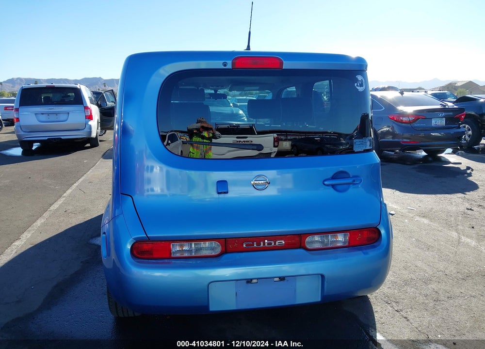 2012 NISSAN CUBE 1.8 S VIN: JN8AZ2KR6CT254711