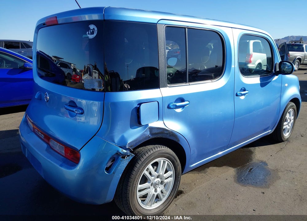2012 NISSAN CUBE 1.8 S VIN: JN8AZ2KR6CT254711