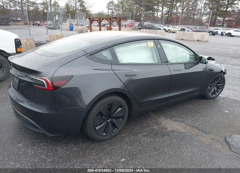 2024 TESLA MODEL 3 VIN: 5YJ3E1EAXRF729675