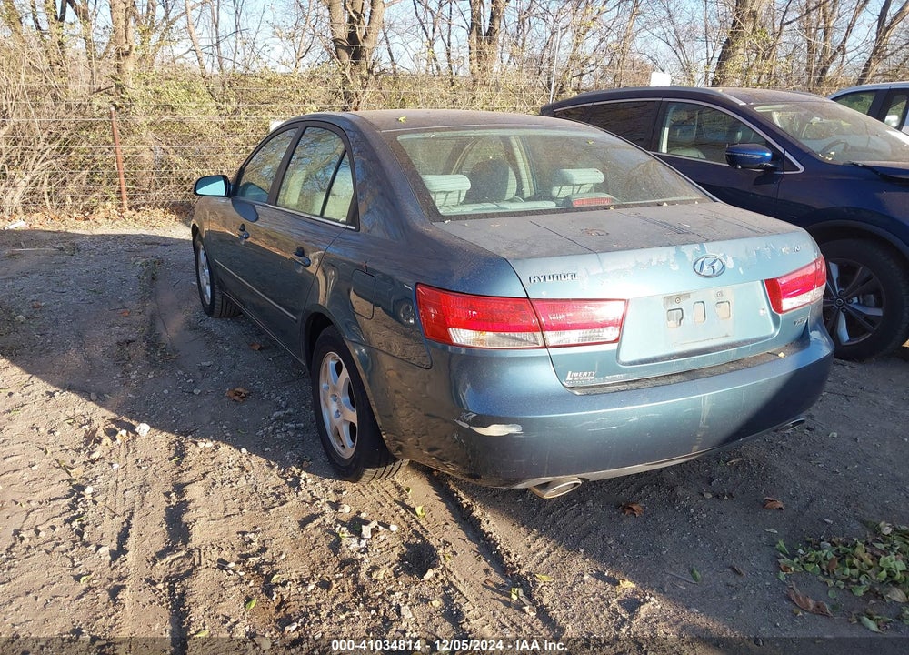 2006 HYUNDAI SONATA GLS V6/LX V6 VIN: 5NPEU46F36H001183