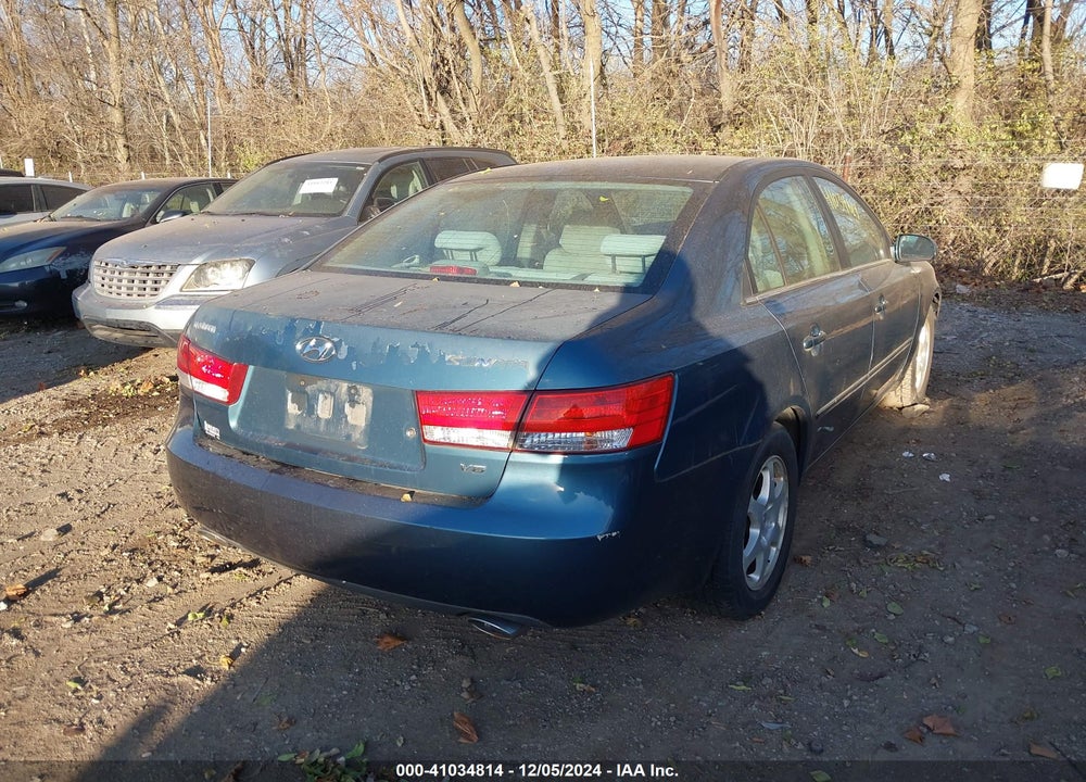2006 HYUNDAI SONATA GLS V6/LX V6 VIN: 5NPEU46F36H001183