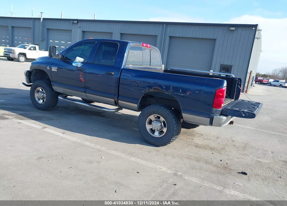 2007 DODGE RAM 2500 SLT/TRX4 OFF ROAD/SPORT/POWER WAGON VIN: 3D7KS28C77G747796