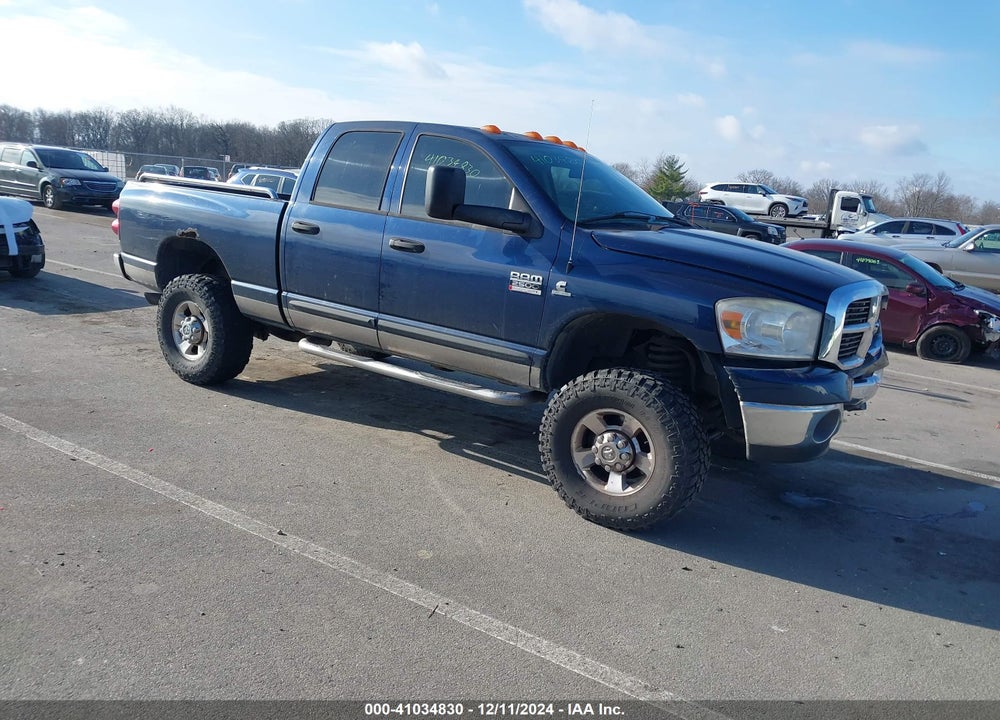 2007 DODGE RAM 2500 SLT/TRX4 OFF ROAD/SPORT/POWER WAGON VIN: 3D7KS28C77G747796