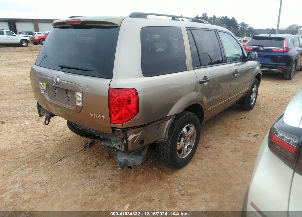 2003 HONDA PILOT EX-L VIN: 2HKYF18603H610360