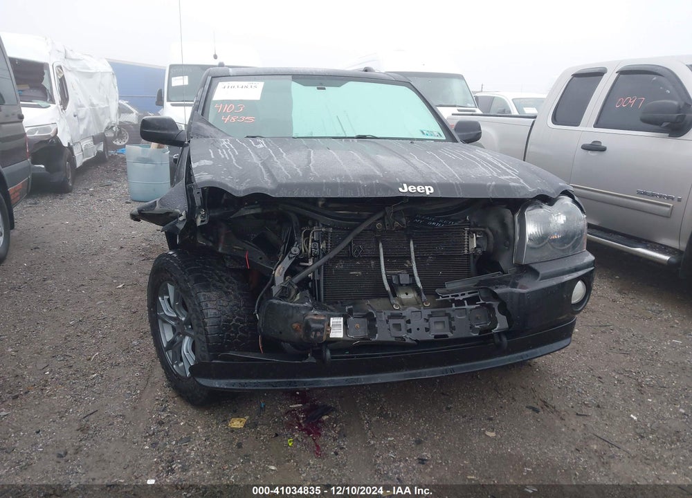 2007 JEEP GRAND CHEROKEE OVERLAND VIN: 1J8HR68227C694533