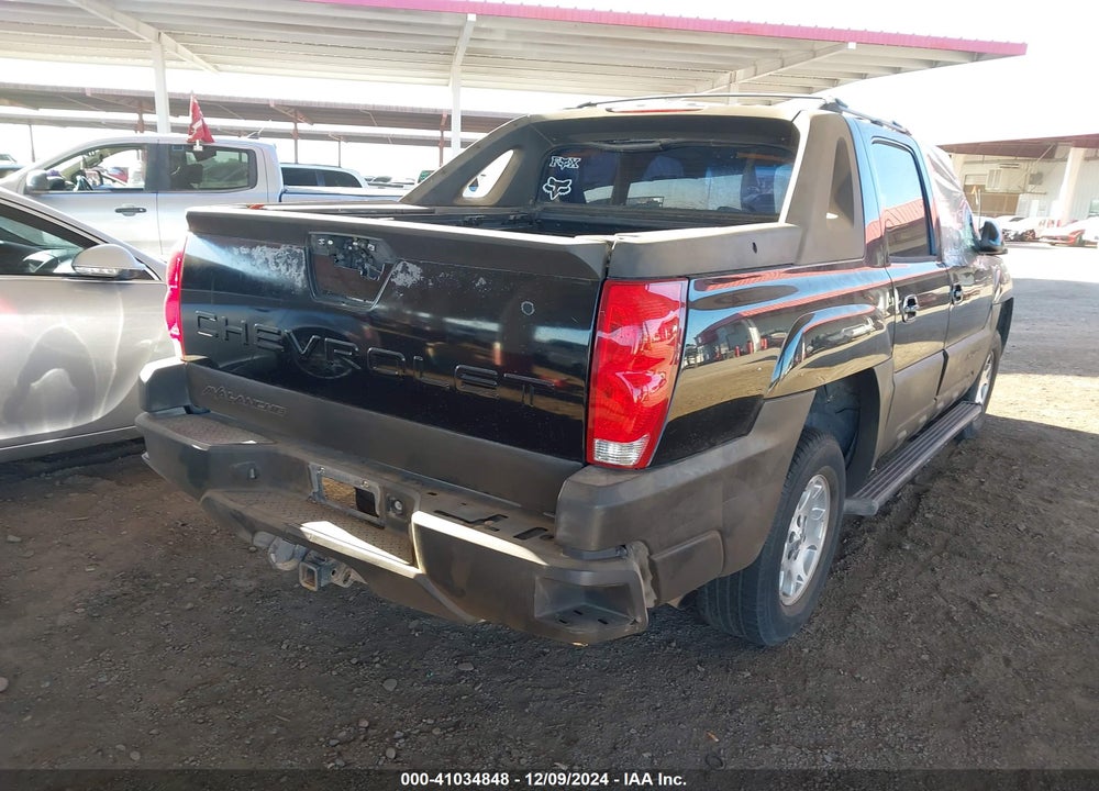 2005 CHEVROLET AVALANCHE 1500 LT VIN: 3GNEK12Z55G113230