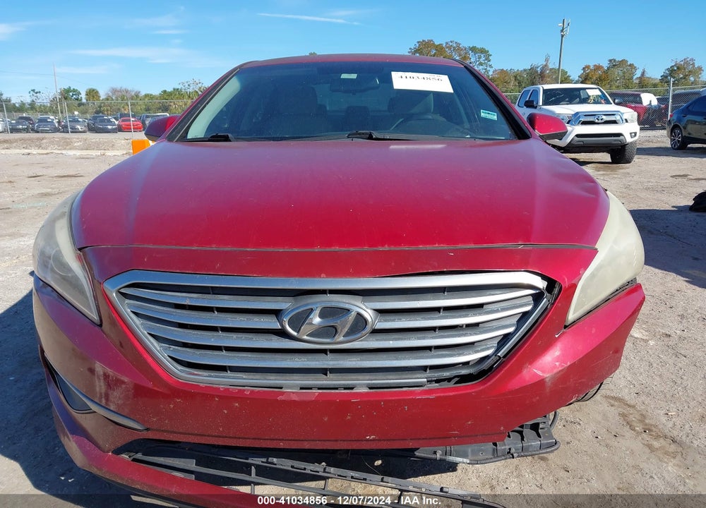 2016 HYUNDAI SONATA SE VIN: 5NPE24AF1GH363611
