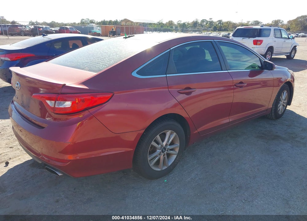 2016 HYUNDAI SONATA SE VIN: 5NPE24AF1GH363611