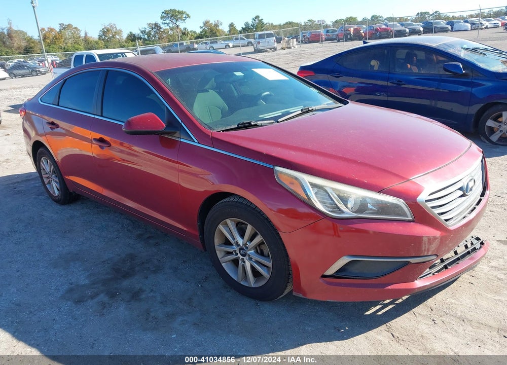 2016 HYUNDAI SONATA SE VIN: 5NPE24AF1GH363611