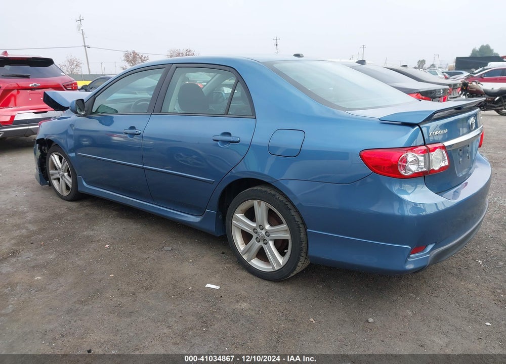 2013 TOYOTA COROLLA S/LE VIN: 5YFBU4EE3DP115132