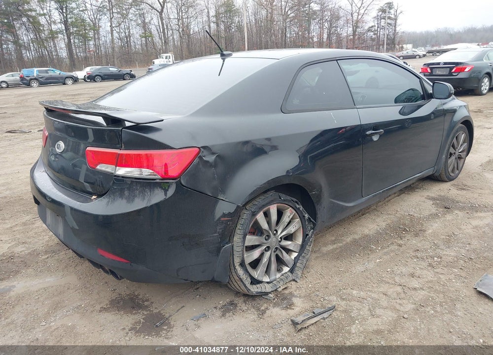 2011 KIA FORTE KOUP SX VIN: KNAFW6A33B5388266